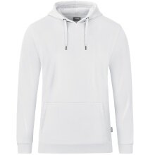 JAKO Freizeit Kapuzenpullover Hoodie Organic (Bio-Baumwolle) weiss Jungen