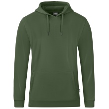 JAKO Freizeit Kapuzenpullover Hoodie Organic (Bio-Baumwolle) olivegrün Jungen