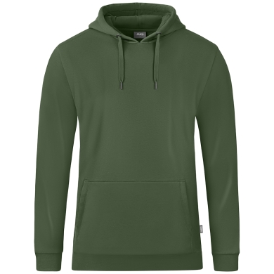 JAKO Freizeit Kapuzenpullover Hoodie Organic (Bio-Baumwolle) olivegrün Jungen