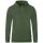 JAKO Freizeit Kapuzenpullover Hoodie Organic (Bio-Baumwolle) olivegrün Jungen