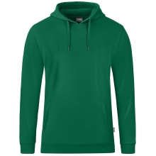 JAKO Freizeit Kapuzenpullover Hoodie Organic (Bio-Baumwolle) grün Jungen