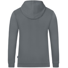 JAKO Freizeit Kapuzenpullover Hoodie Organic (Bio-Baumwolle) dunkelgrau Jungen