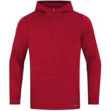 JAKO Freizeit Kapuzenpullover Hoodie Pro Casual (elastisches Material) rot Herren