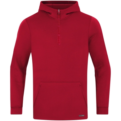 JAKO Freizeit Kapuzenpullover Hoodie Pro Casual (elastisches Material) rot Herren