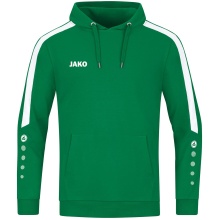 JAKO Kapuzenpullover (Hoodie) Power Kapuzensweat (Bio-Baumwolle) grün Herren