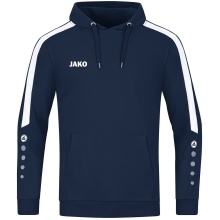 JAKO Kapuzenpullover (Hoodie) Power Kapuzensweat (Bio-Baumwolle) marineblau Kinder