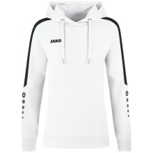 JAKO Kapuzenpullover (Hoodie) Power Kapuzensweat (Bio-Baumwolle) weiss Damen