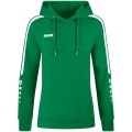 JAKO Kapuzenpullover (Hoodie) Power Kapuzensweat (Bio-Baumwolle) grün Damen