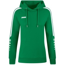 JAKO Kapuzenpullover (Hoodie) Power Kapuzensweat (Bio-Baumwolle) grün Damen