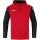 JAKO Kapuzensweat (Hoodie) Performance (Polyester-Fleece) rot/schwarz Herren