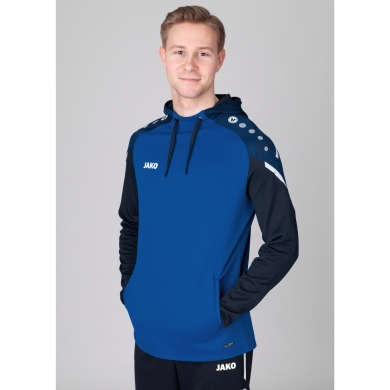 JAKO Kapuzensweat (Hoodie) Performance (Polyester-Fleece) royalblau/marineblau Herren