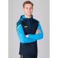 JAKO Kapuzensweat (Hoodie) Performance (Polyester-Fleece) marineblau/hellblau Herren