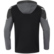 JAKO Kapuzensweat (Hoodie) Performance (Polyester-Fleece) schwarz/anthrazitgrau Damen