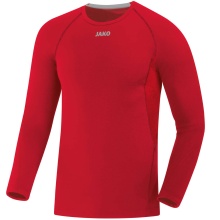 JAKO Langarmshirt Compression 2.0 (Polyester-Stretch-Tech) rot Unterwäsche Herren