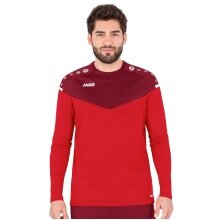 JAKO Sport-Langarmshirt Sweat Champ 2.0 (100% Polyester) rot Herren