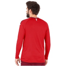 JAKO Sport-Langarmshirt Sweat Champ 2.0 (100% Polyester) rot Herren