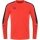 JAKO Sport-Langarmshirt Sweat Power (rec. Polyester, hohe Bewegungsfreiheit) orange/marineblau Herren