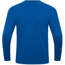 JAKO Sport-Langarmshirt Sweat Power (rec. Polyester, hohe Bewegungsfreiheit) royalblau Herren