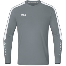 JAKO Sport-Langarmshirt TW-Trikot Power (Polyester-Interlock) dunkelgrau Herren