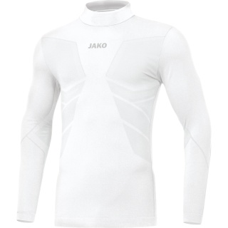 JAKO Funktions-Langarmshirt Turtle Neck Comfort 2.0 Unterwäsche weiss Herren