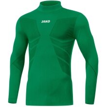 JAKO Funktions-Langarmshirt Turtle Neck Comfort 2.0 Unterwäsche grün Herren