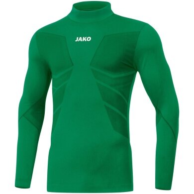 JAKO Funktions-Langarmshirt Turtle Neck Comfort 2.0 Unterwäsche grün Herren