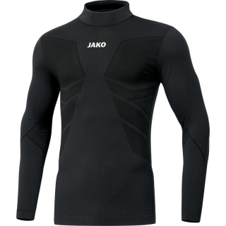 JAKO Funktions-Langarmshirt Turtle Neck Comfort 2.0 Unterwäsche schwarz Herren