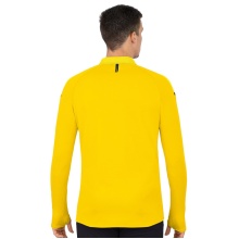 JAKO Sport-Langarmshirt Ziptop Champ 2.0 (100% Polyester) gelb Herren