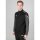 JAKO Langarmshirt Ziptop Performance (Polyester-Stretch-Fleece) schwarz/anthrazitgrau Herren