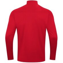 JAKO Langarmshirt Ziptop Power (rec. Polyester, hochelastisch) rot Kinder