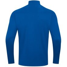 JAKO Langarmshirt Ziptop Power (rec. Polyester, hochelastisch) royalblau/gelb Kinder