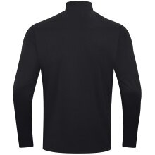 JAKO Langarmshirt Ziptop Power (rec. Polyester, hochelastisch) schwarz/gelb Herren