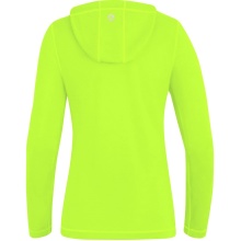 JAKO Laufjacke (Full-Zip Kapuzenjacke) Run 2.0 neongrün Damen