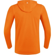 JAKO Laufjacke (Full-Zip Kapuzenjacke) Run 2.0 neonorange Kinder