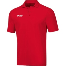 JAKO Polo Base (100% Baumwolle) rot Jungen