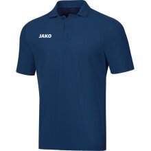 JAKO Polo Base (100% Baumwolle) marineblau Jungen