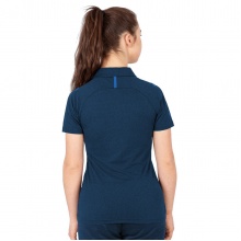 JAKO Sport-Polo Challenge (Polyester-Stretch-Jersey) marinemeliert/blau Damen