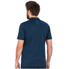 JAKO Sport-Polo Challenge (Polyester-Stretch-Jersey) marinemeliert/blau Herren