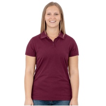 JAKO Freizeit-Polo Doubletex (Polyester/Baumwolle) weinrot Damen