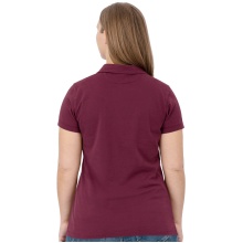 JAKO Freizeit-Polo Doubletex (Polyester/Baumwolle) weinrot Damen