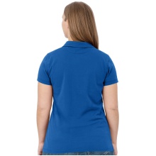 JAKO Freizeit-Polo Doubletex (Polyester/Baumwolle) royalblau Damen