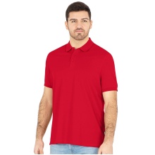 JAKO Freizeit-Polo Doubletex (Polyester/Baumwolle) rot Herren