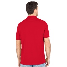 JAKO Freizeit-Polo Doubletex (Polyester/Baumwolle) rot Herren