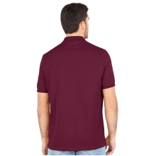 JAKO Freizeit-Polo Doubletex (Polyester/Baumwolle) weinrot Herren