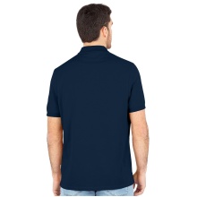 JAKO Freizeit-Polo Doubletex (Polyester/Baumwolle) marineblau Herren