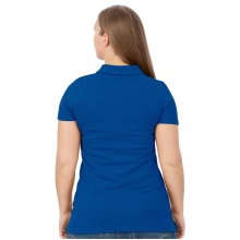 JAKO Sport-Polo Organic Stretch (Bio-Baumwolle) royalblau Damen