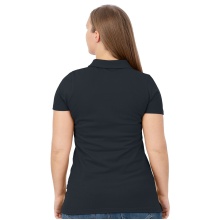 JAKO Sport-Polo Organic Stretch (Bio-Baumwolle) anthrazitgrau Damen