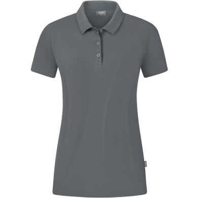 JAKO Sport-Polo Organic Stretch (Bio-Baumwolle) dunkelgrau Damen