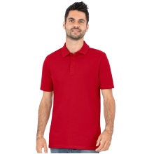 JAKO Sport-Polo Organic Stretch (Bio-Baumwolle) rot Herren