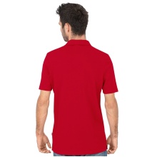 JAKO Sport-Polo Organic Stretch (Bio-Baumwolle) rot Herren